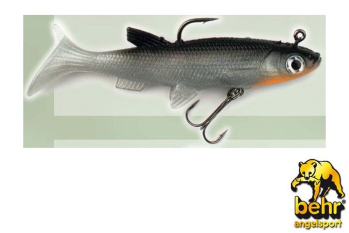 Minnow Trendex 8cm Cinza 6112618