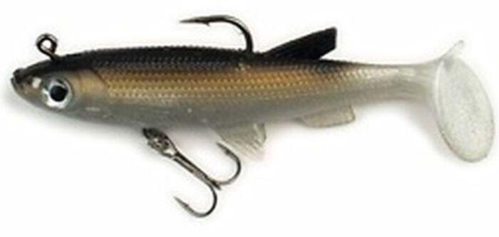 Minnow Trendex 8cm Cinza/Dourado 6112628