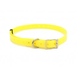 Coleira de Poliuretano 16mm Amarelo