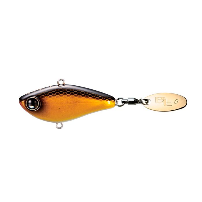 Amostra Shimano Lure Basntam BT Spin 45mm 14g 001 Black Gold - Image 2