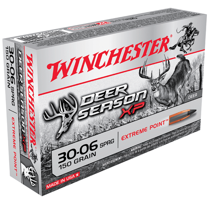 Balas Winchester 30,06 Spr. 150gr Extreme Point