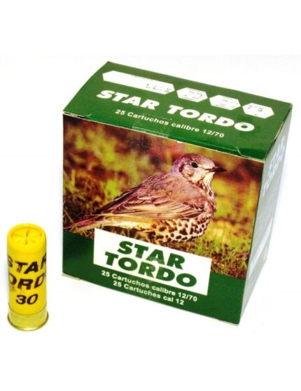 Cartucho Melior Star Tordo Nº 9 - 30gr