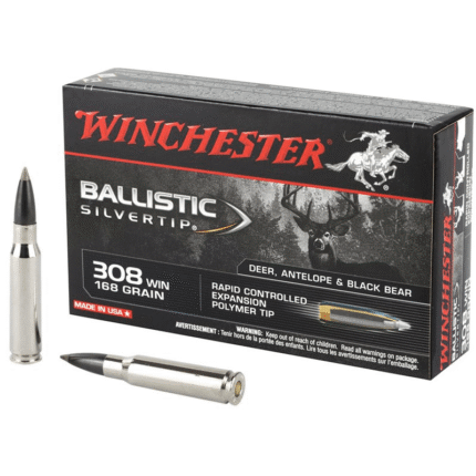 Winchester 308 Win 168gr Ballistic Silvertip