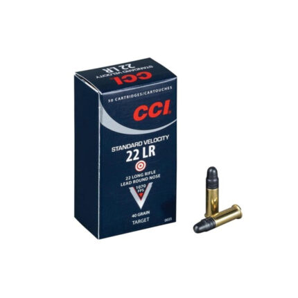balas cci 22lr standard velocity 40gr lrn cx.50