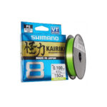 linha shimano kairiki 8 150m 0.10mm 6.5kg m green