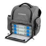 mochila shimano medium back pack & tackle box lugc 14
