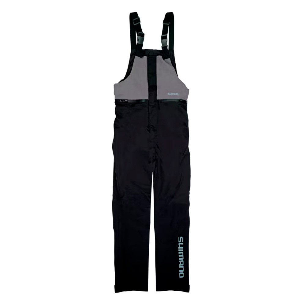 jardineiras shimano shm bib&brace non padded black t.l