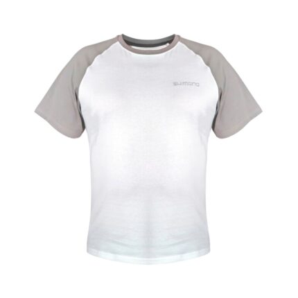 t´shirt shimano shm short sleeve white